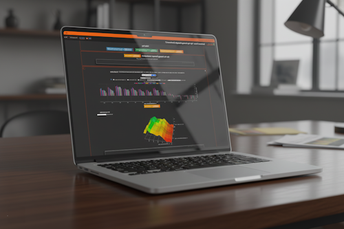 Opt My Strategy on Laptop