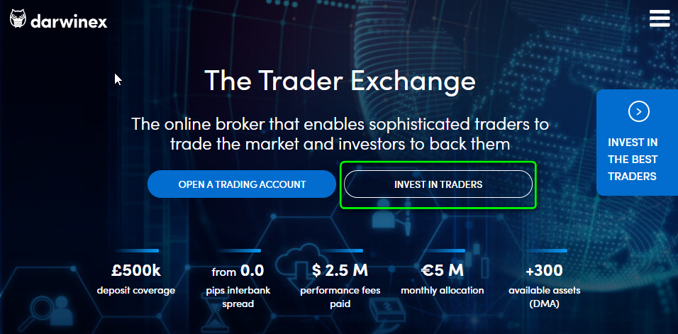 Darwinex - Invest in Traders